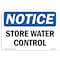 Signmission OSHA Notice, 3.5" Height, Storm Water Control Sign, 5" X 3.5", Landscape OS-NS-D-35-L-18495 - alternate 1